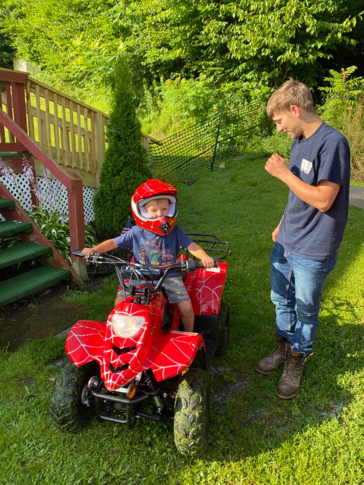 【Bicycle】X-PRO 110cc ATV Quads ATV Quad ATVs 4 Wheeler