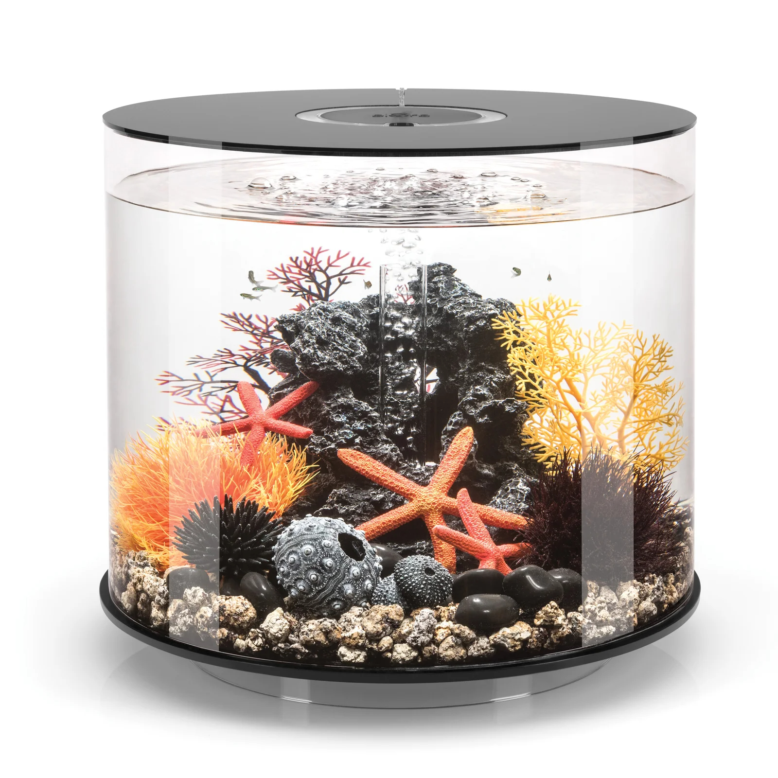 【Pet】Tube 35 9.2 Gallon Column Aquarium Tank with Standard Light