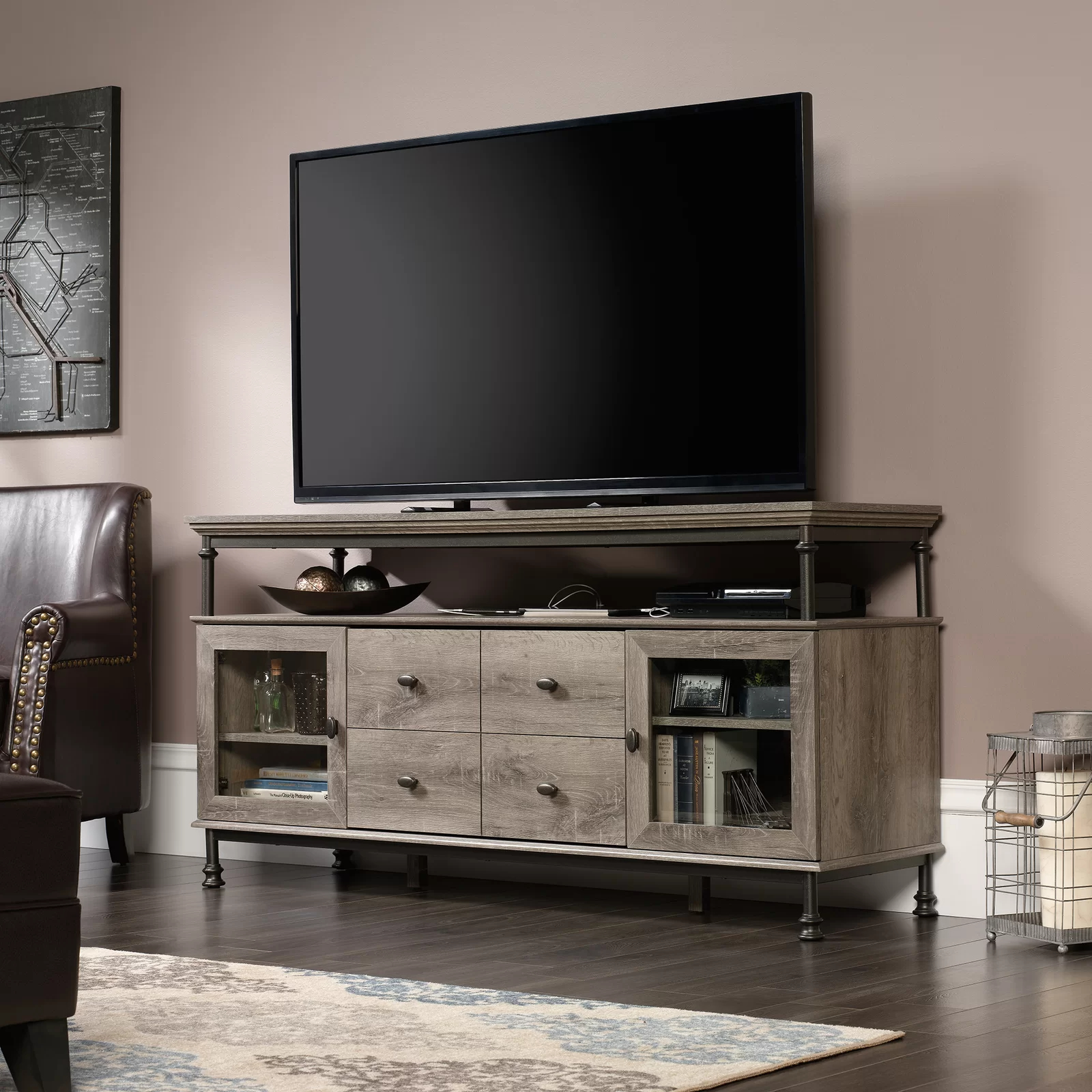 【Furniture】Mancos TV Stand for TVs up to 60