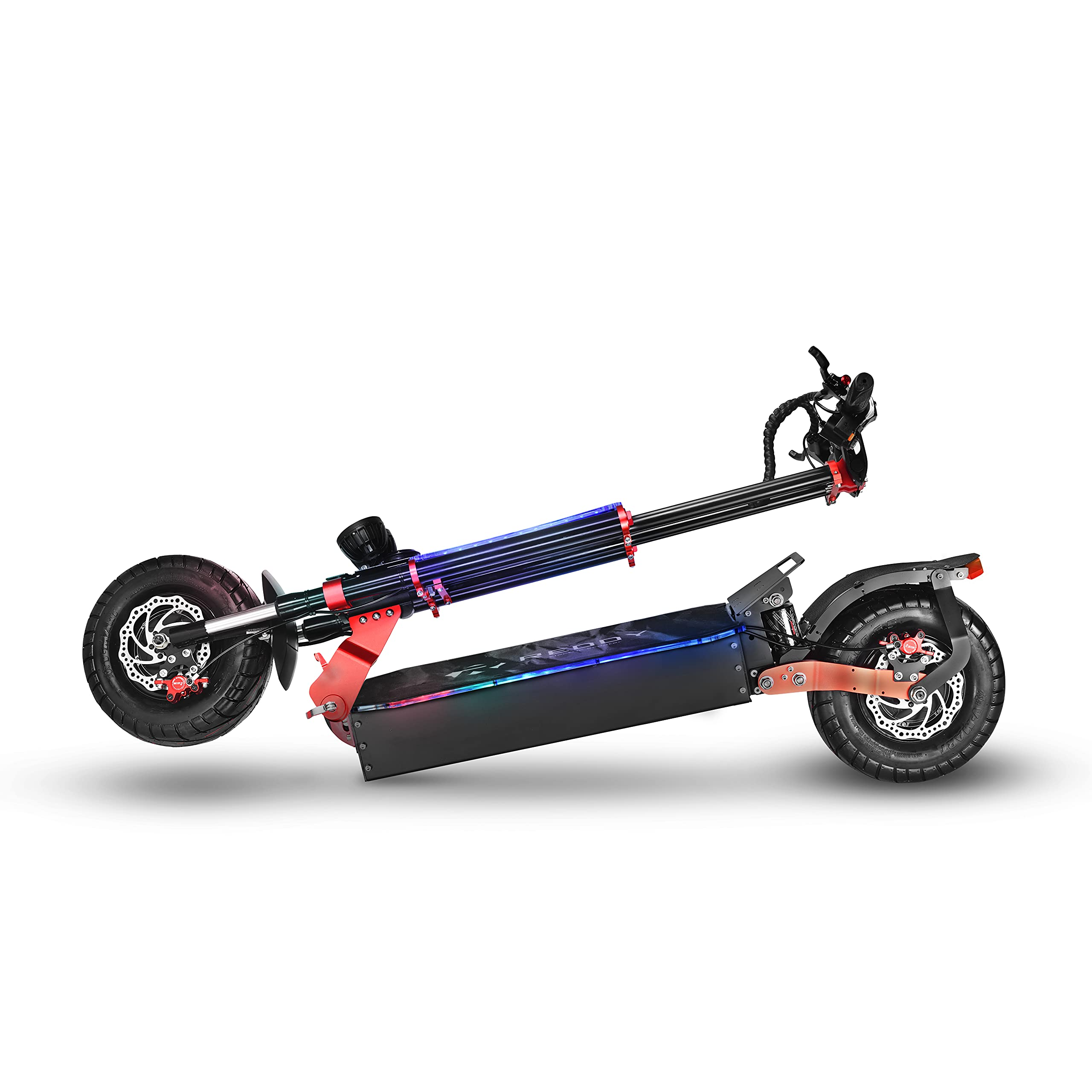 【Sports&Outdoors】Electric Scooter, Max Speed 60MPH, Total Power 8000W, 90 Mile Long Range Battery