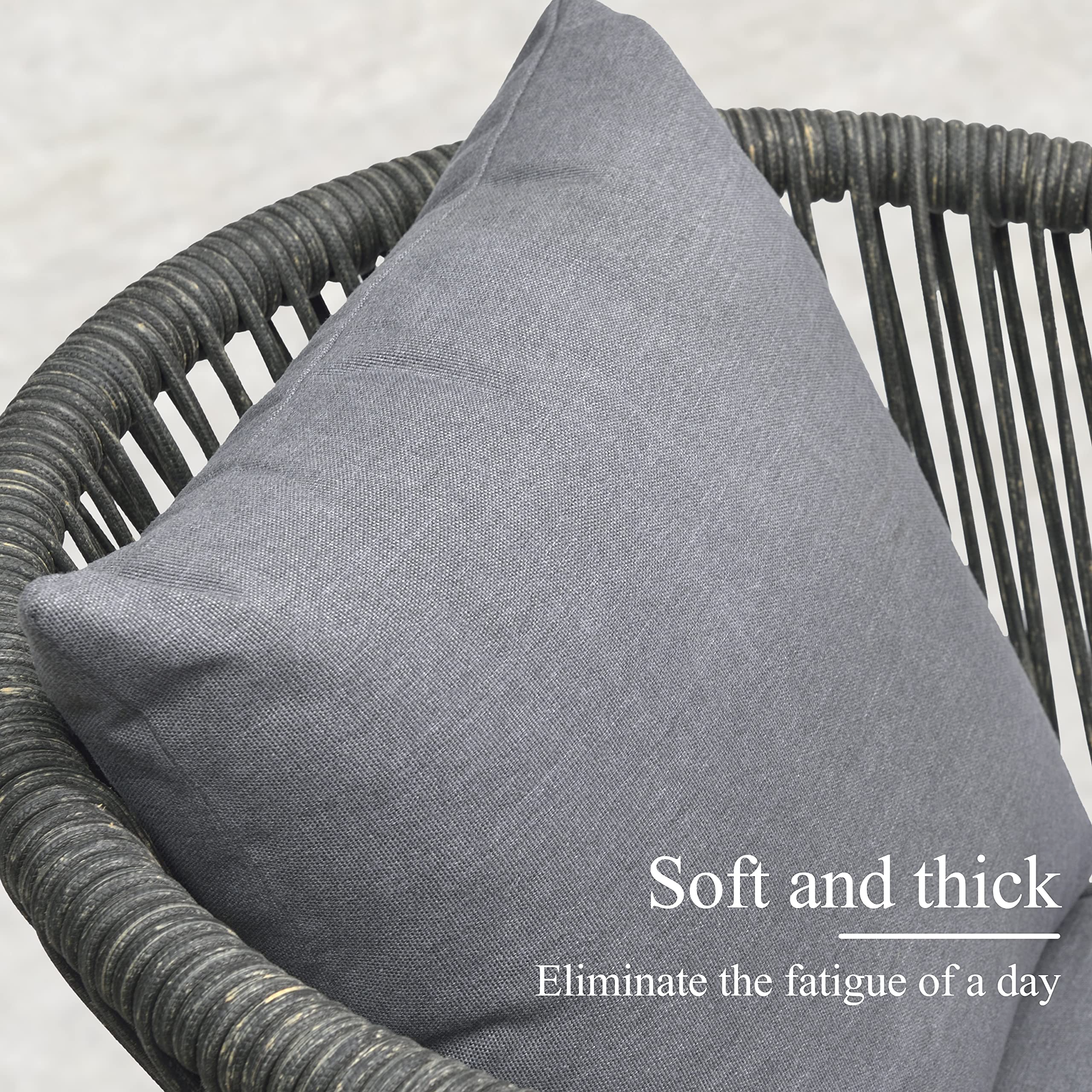 【Home&Garden】11 Pcs Patio Dining Sets All-Weather Wicker Outdoor Patio Furniture with Cushions & Pillows