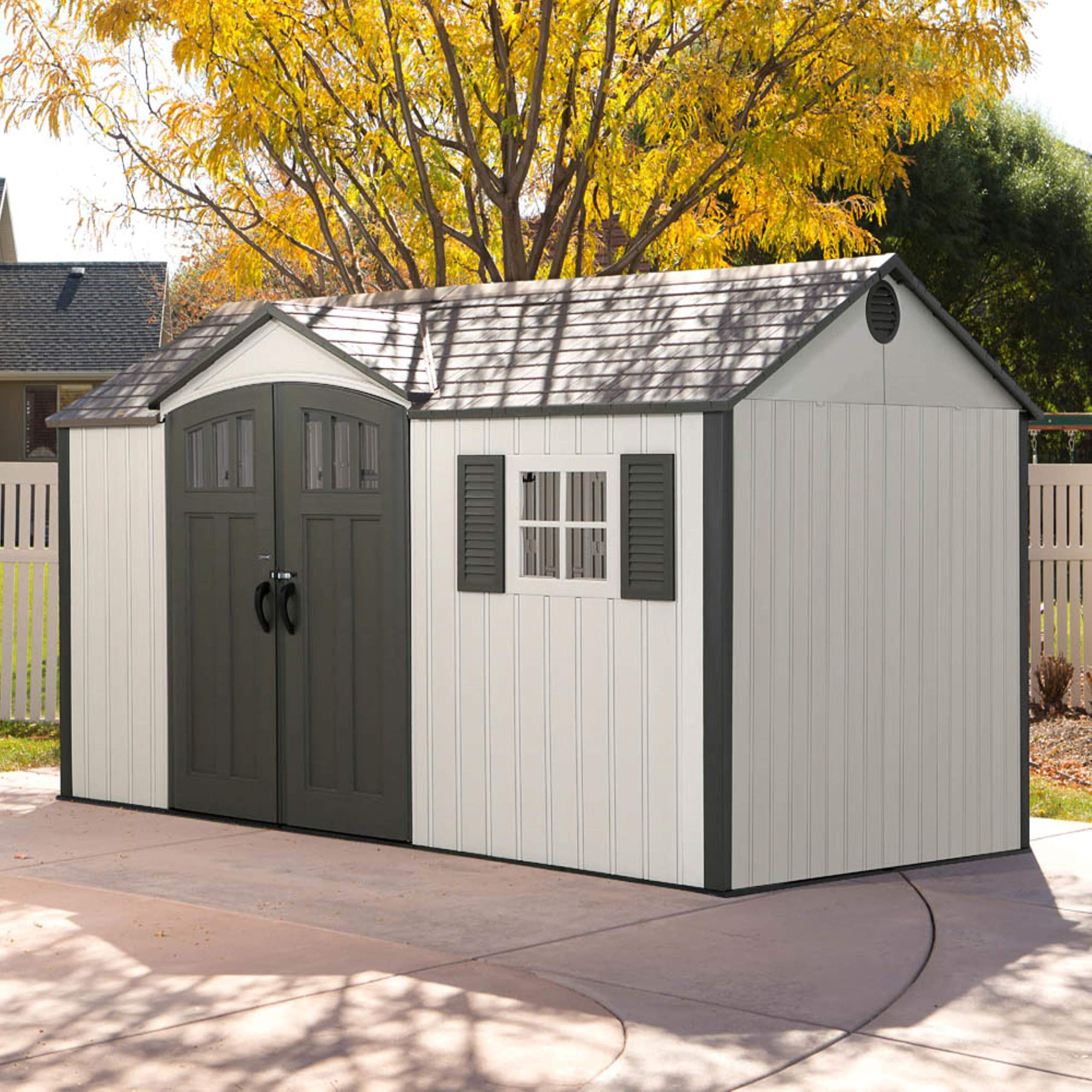 【Storage Shed】【BS】Storage Shed 12.5 x 8 Ft. Garden Building
