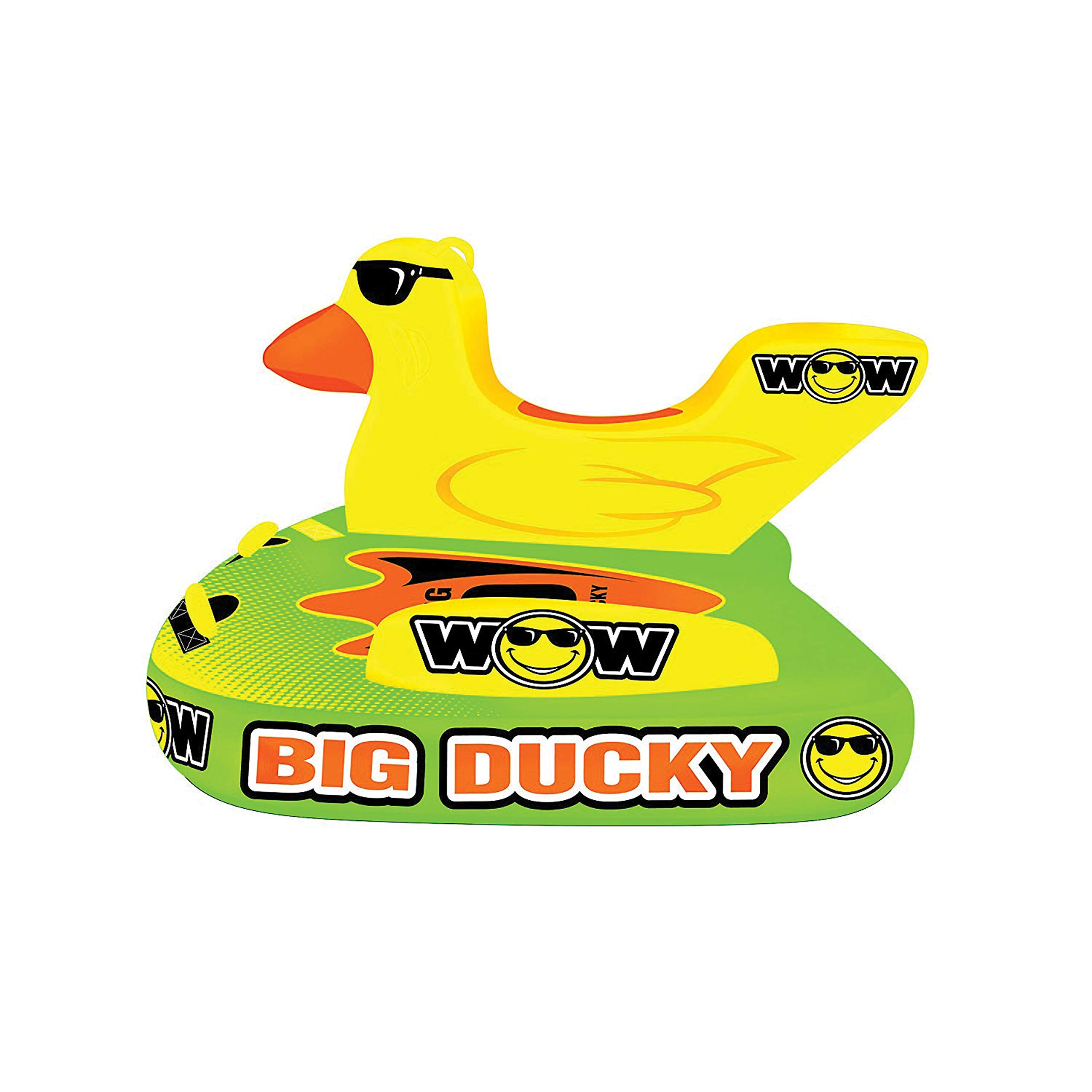 【Sports&Outdoors】World of Watersports Big Ducky Inflatable Towable Deck Tube for Boating