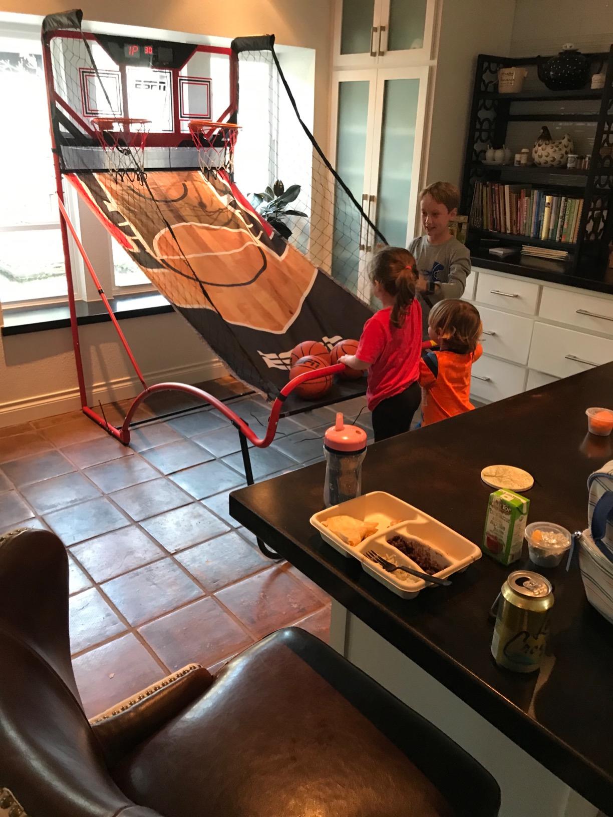 【Sports&Outdoors】2 Player Space Saving Arcade Basketball