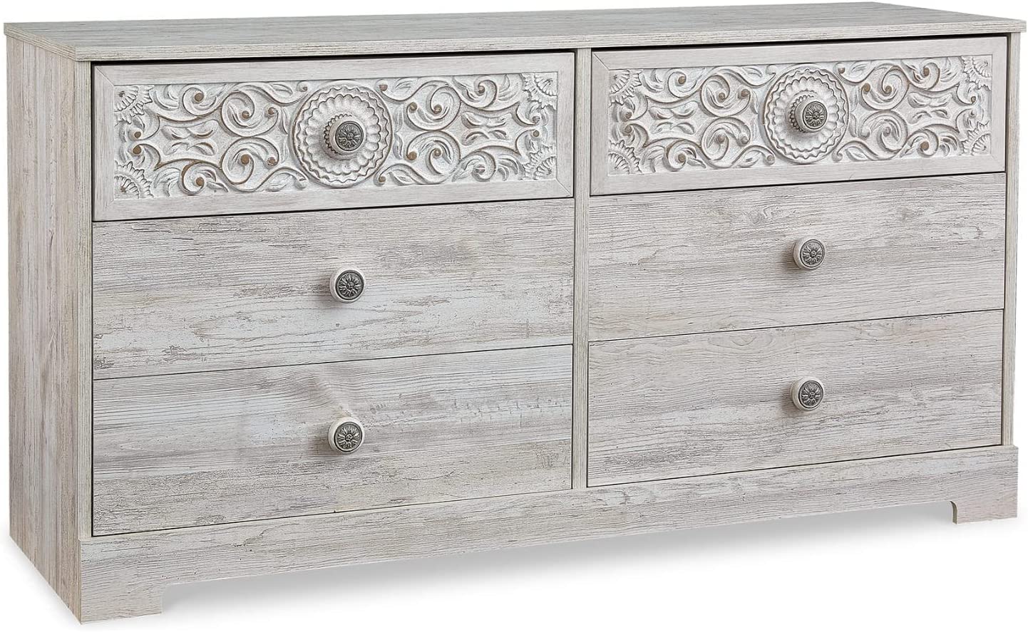 Signature Design by Ashley Paxberry Boho Dresser, Whitewash