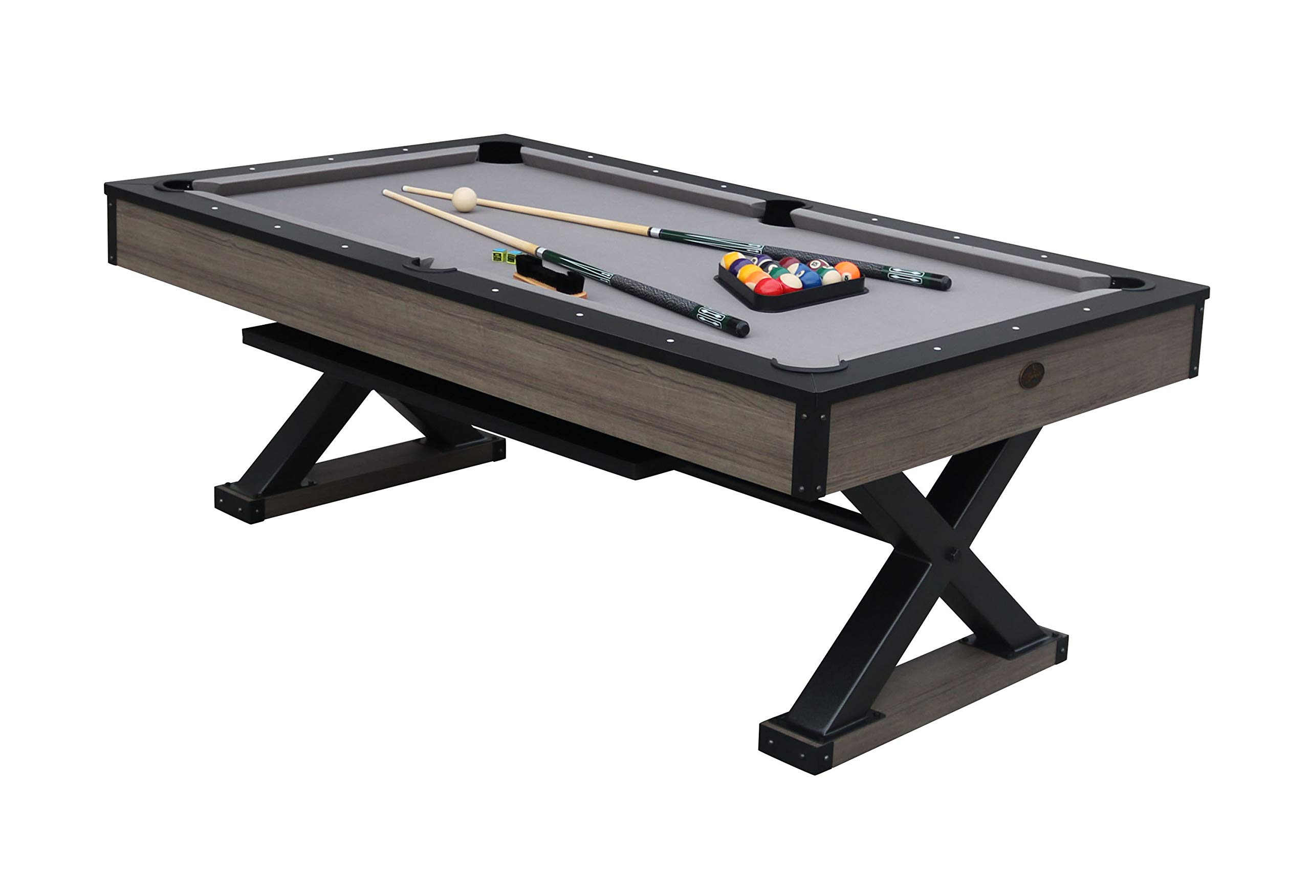 【Sports&Outdoors】Wolf Creek 7' Pool Table with Dining Top