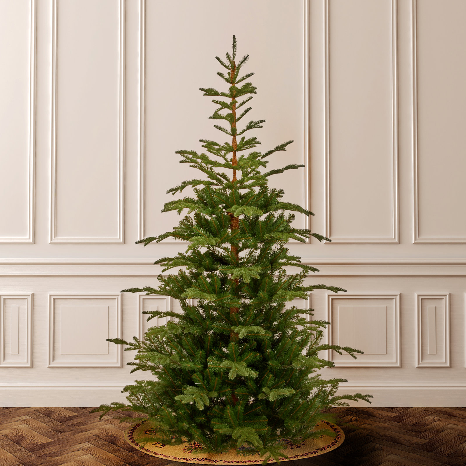 【Décor】90'' Artificial Spruce Christmas Tree