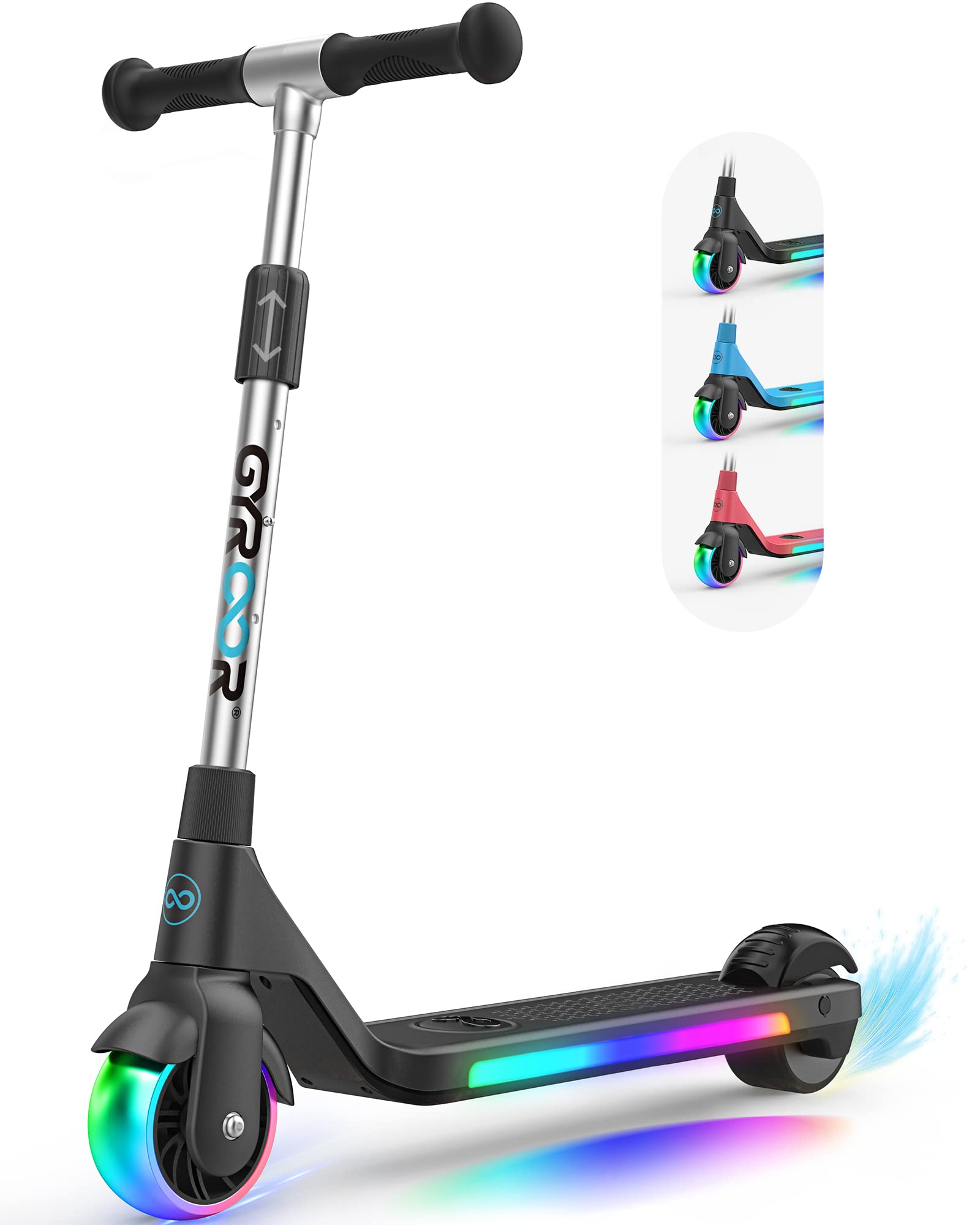 【Bicycle】Electric Scooter for Kids, Teens, Boys & Girls with Lightweight & Adjustable Handlebar