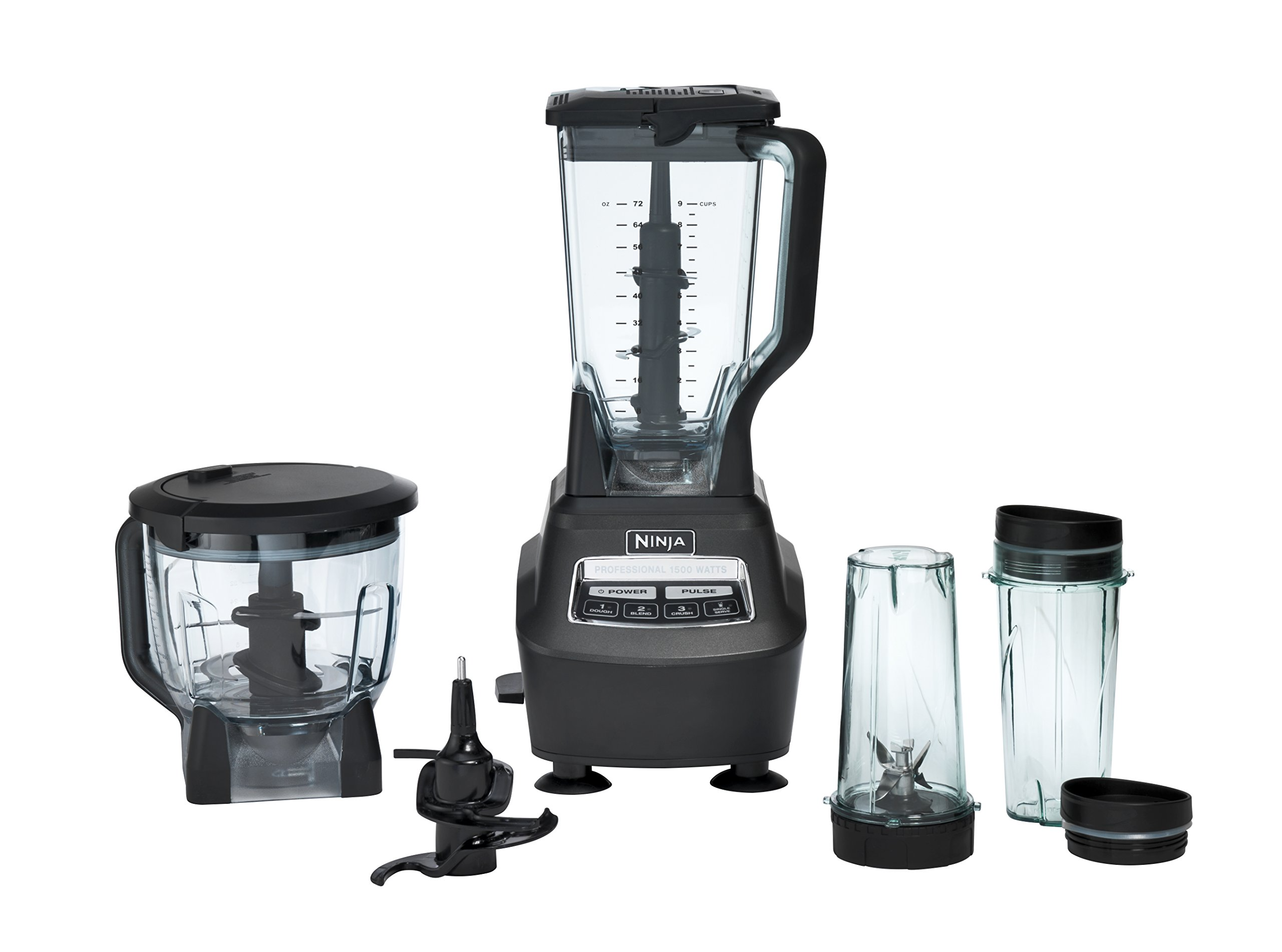 【Appliances】Ninja BL770 Mega Kitchen System, 1500W, 4 Functions for Smoothies, Processing, Dough, Drinks