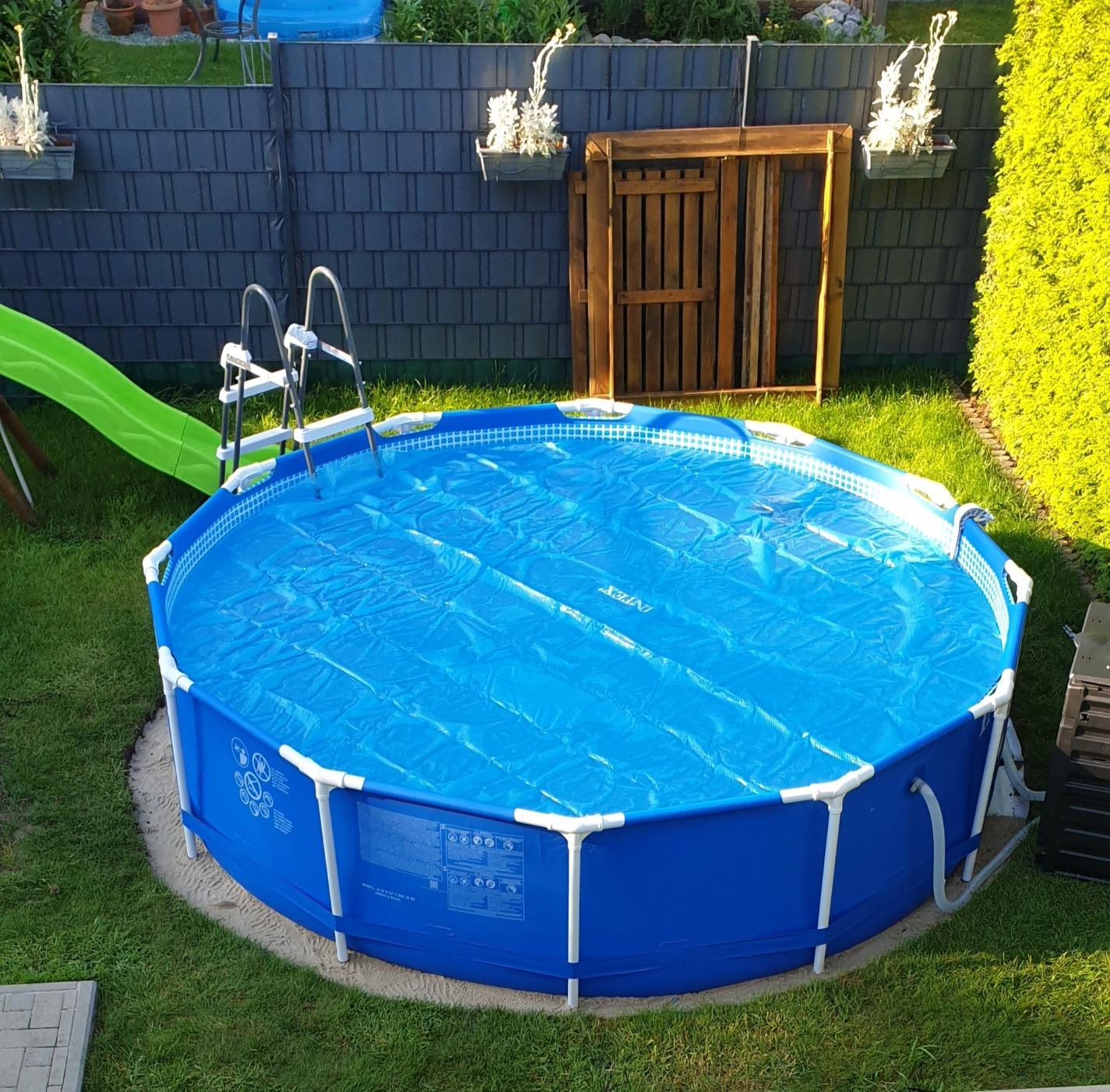 【Sports&Outdoors】Frame Pool 366 x 84 cm Complete Set