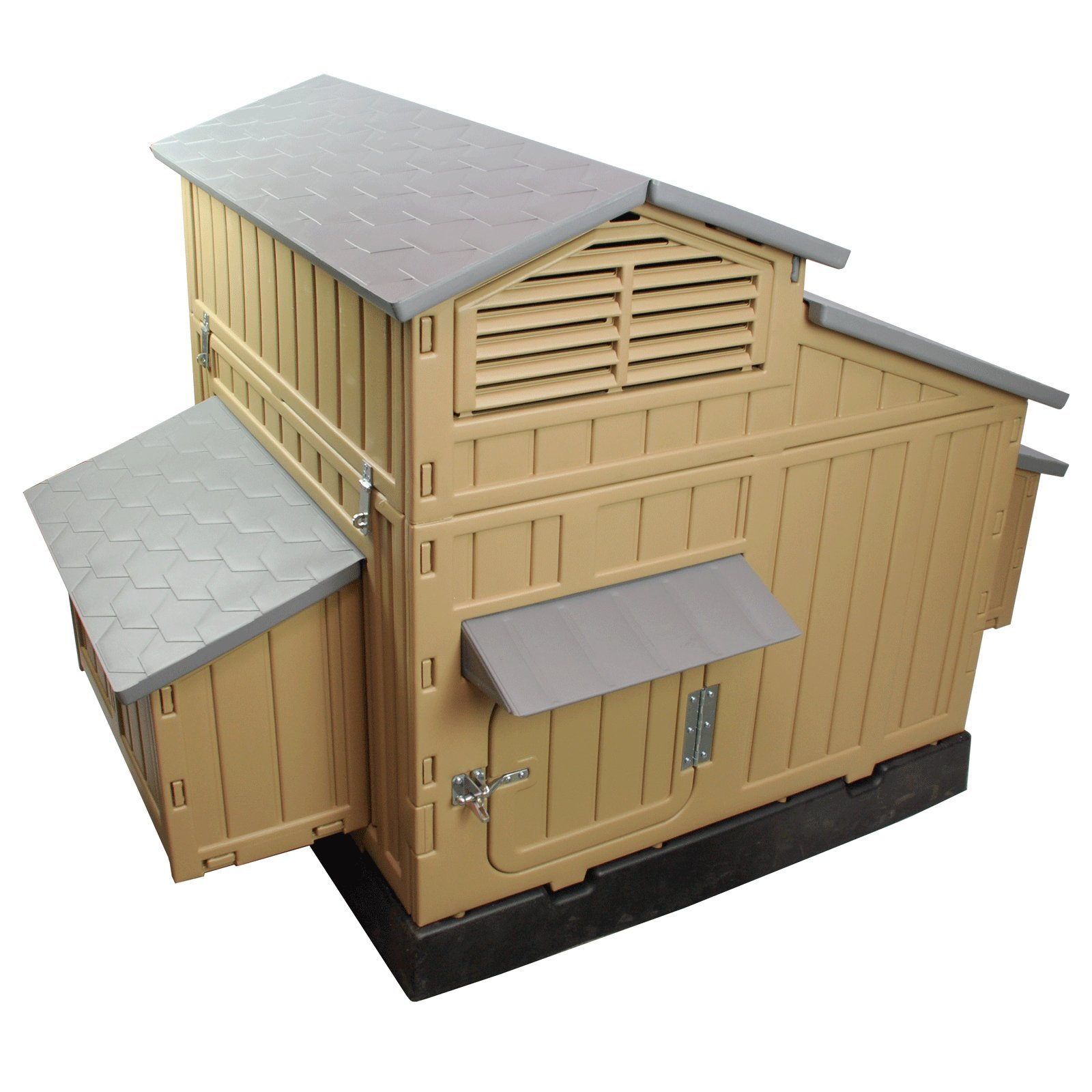 【Pet】Large Chicken Coop Backyard Hen House 4-6 Large 6-12 Bantams