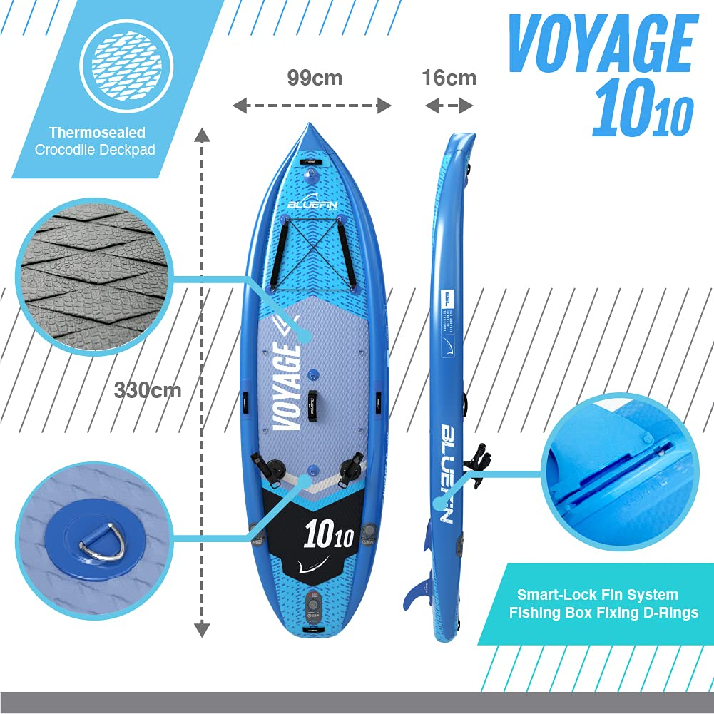 【Sports&Outdoors】Voyage 10’10 Package | Ultimate Activity Stand Up Inflatable Paddle Board