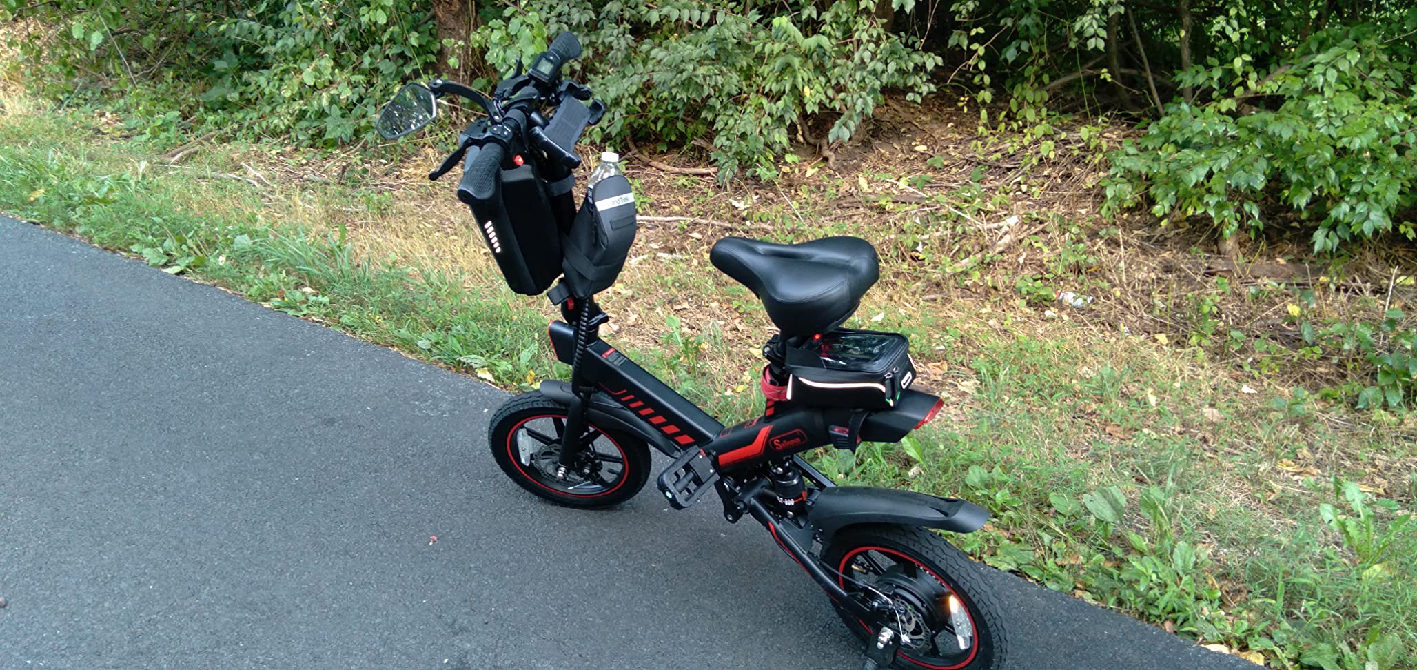 【Sports&Outdoors】Electric Bicycle, Sailnovo 14'' Electric Bike for Adults & Teenagers