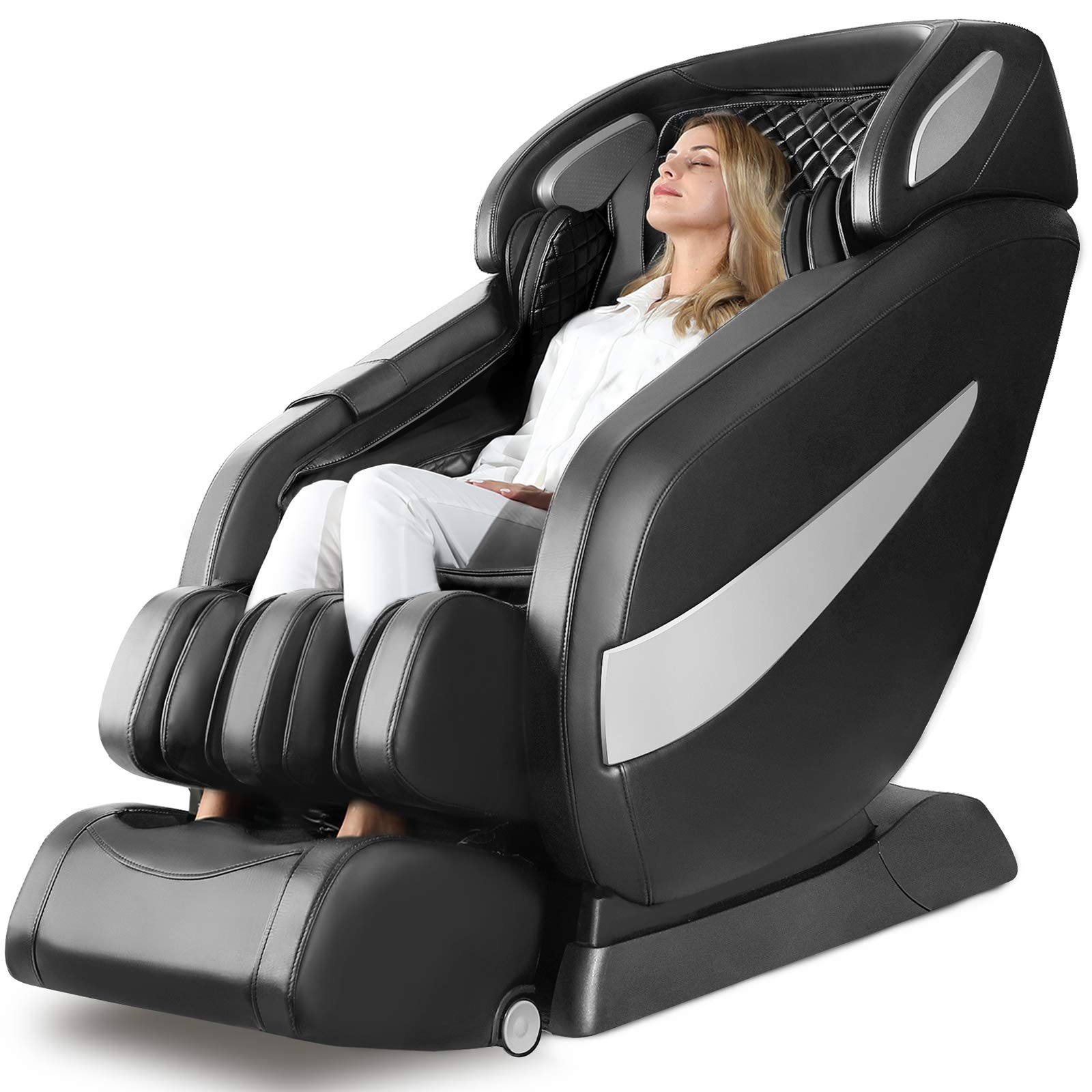 【table chair】Massage Chair,Zero Gravity SL Track Massage Chairs, Full Body Shiatsu Massage Chair Recliner