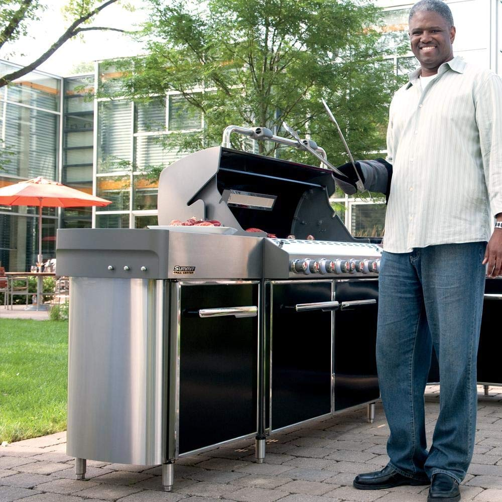 【Appliances】Weber Summit Black Propane Gas Grill Center