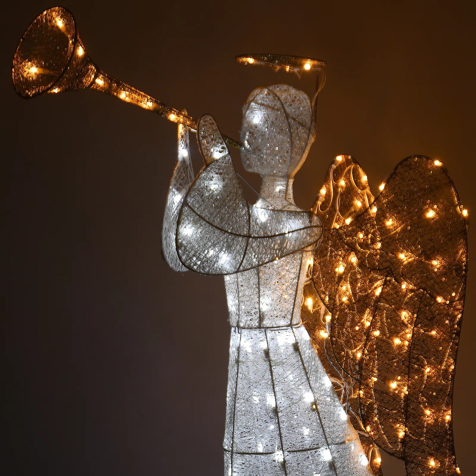 【Décor】Crystal Angel Lighted Display